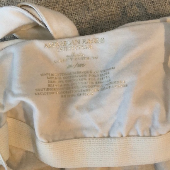 Cute white / cream tank top - Picture 8 of 9